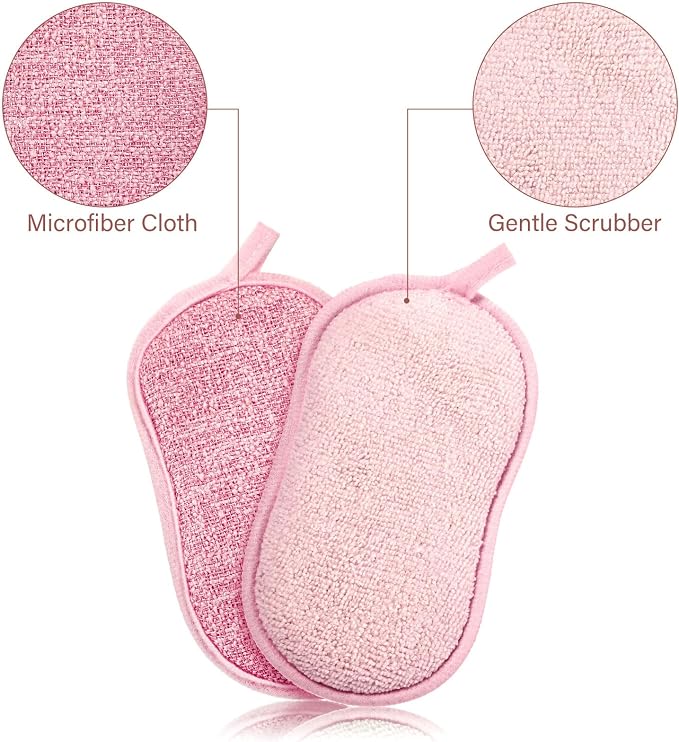 Boao 10 Pieces Multipurpose Kitchen Scrub Sponges, Non-Scratch Microfiber Scrub - Image 3