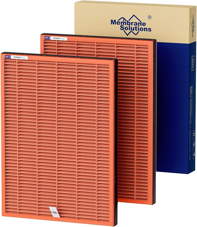Membrane Solutions MSA3/MSA3S Toxin Gas VOCs Removal Air Purifier Filter by MembraneSolutions
