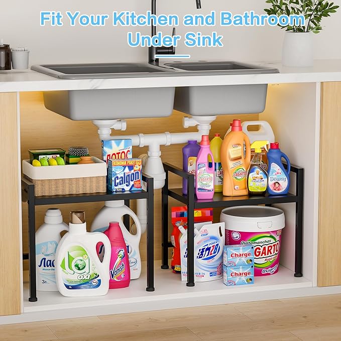 17.3 Inches Metal Storage Shelves, 150LBS Heavy Duty Shelving Units and Storage - Image 5