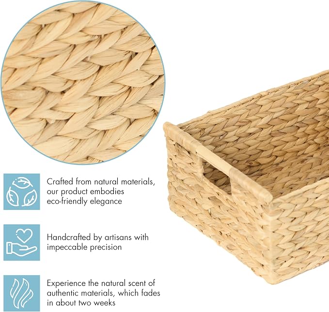 VATIMA Extra Large Wicker Basket Rectangular - Image 4