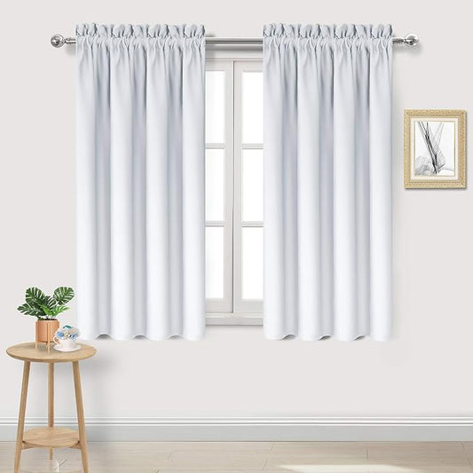 DWCN Blackout Curtains Room Darkening Thermal Insulated Bedroom Curtains Window by DWCN