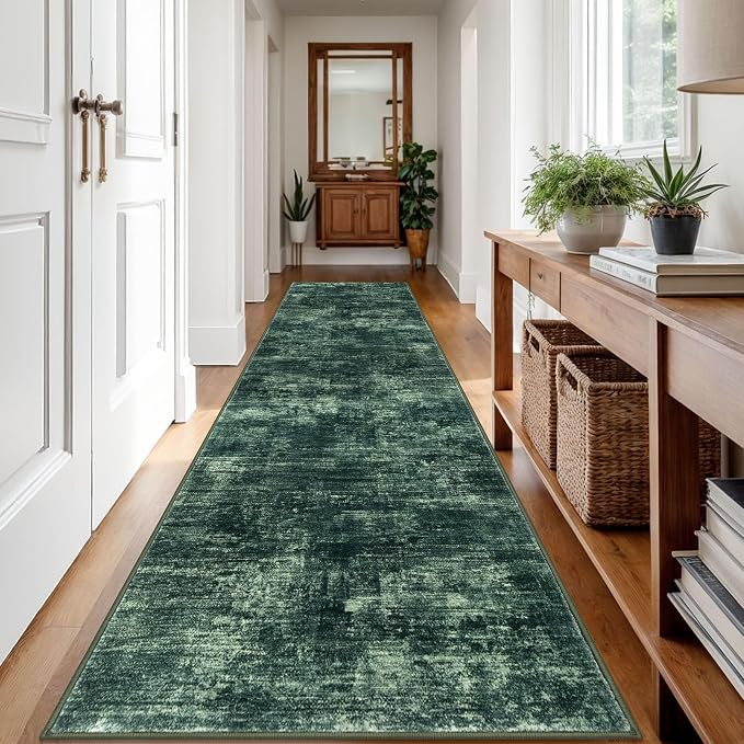 IOHOUZE Abstract Runner Rug 3x12 Ft Washable Runners - Image 8