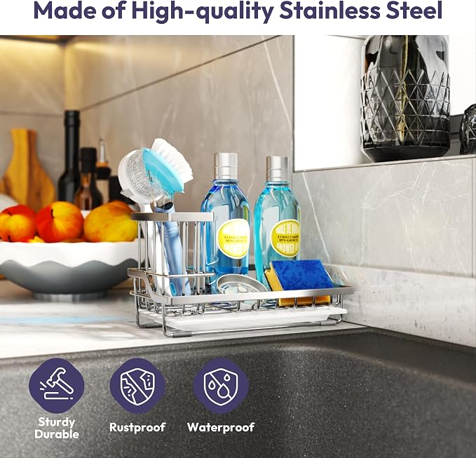 SWTYMIKI Multifunctional Kitchen Sink Caddy - Image 3