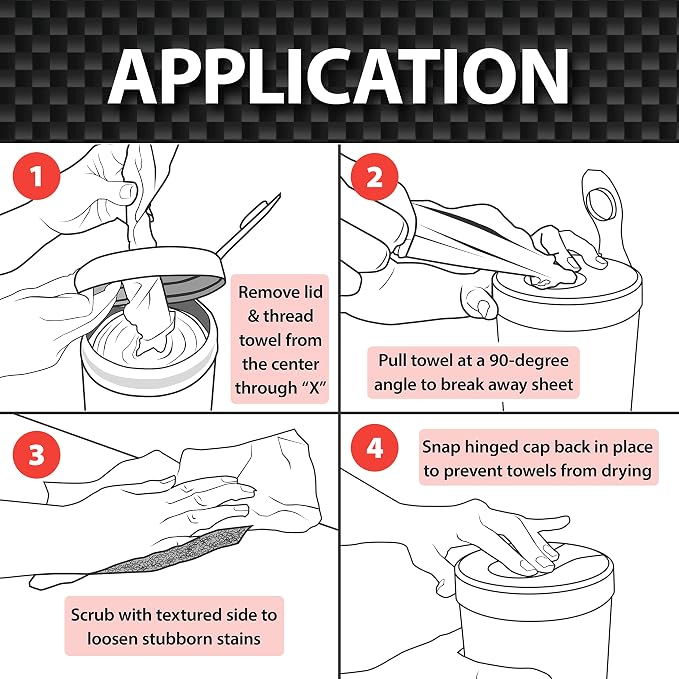 Malco Duplex Heavy Duty Cleaning Wipes - Image 3