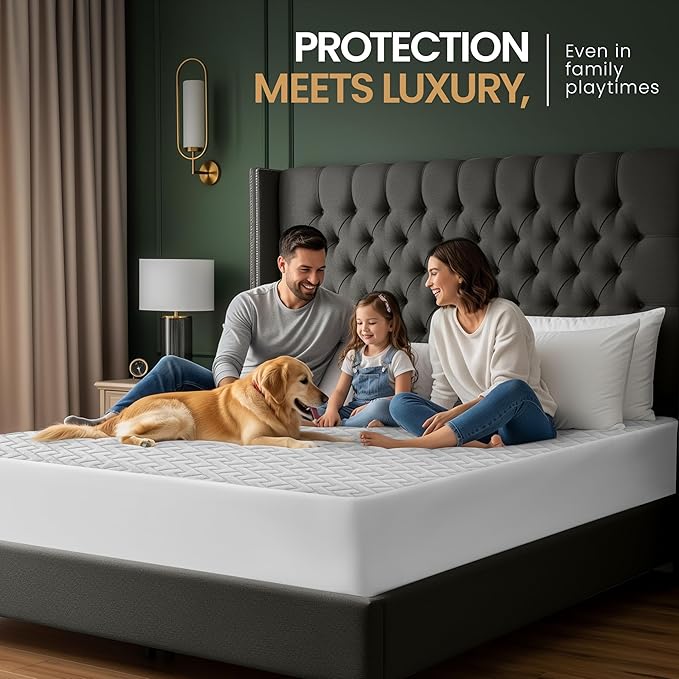 Utopia Bedding Waterproof Mattress Protector Twin XL Size, Premium 3D Air Soft - Image 6