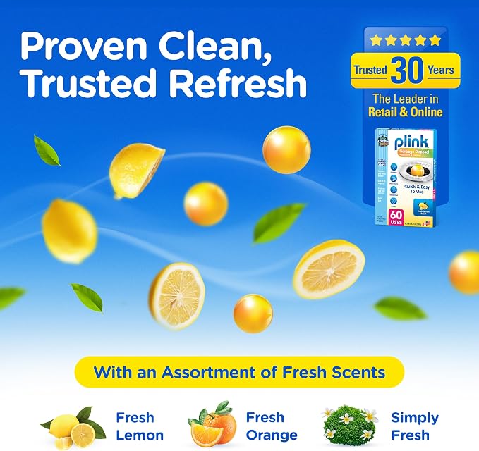 Compac Home Plink Garbage Disposal Cleaner and Deodorizer 60ct VALUE PACK - Image 6