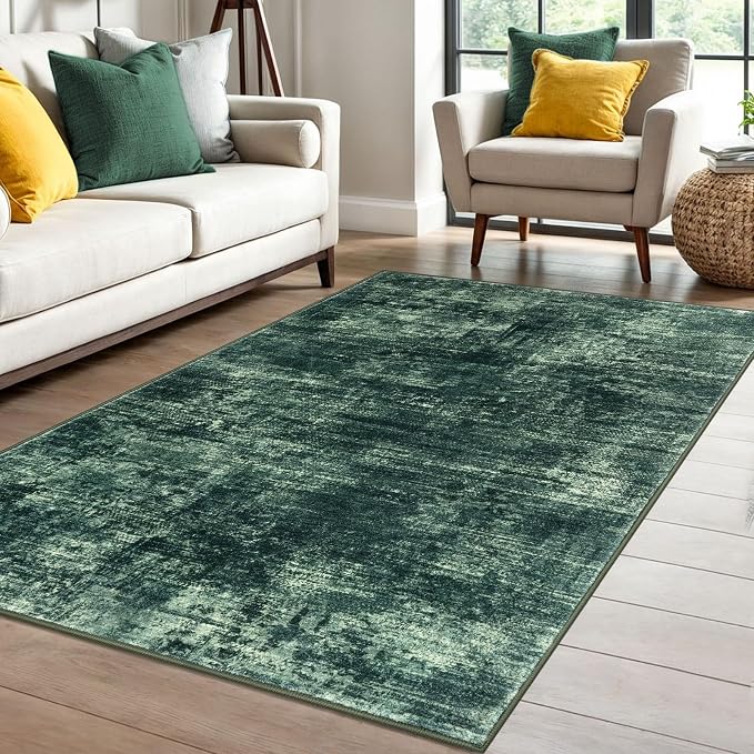 IOHOUZE Abstract Area Rug 4x6 Ft Washable Rugs by iOhouze
