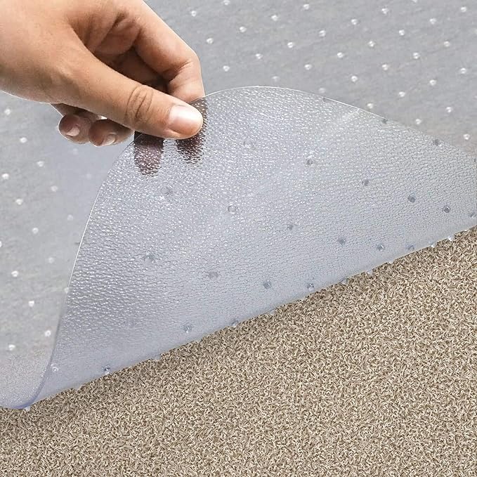 Azadx Chair Mat for Carpet 60"x 36" Large Chair Mats for Carpeted Floors - Image 3