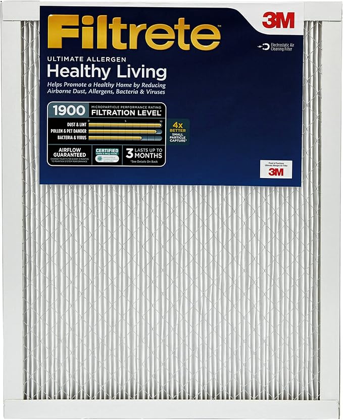 Filtrete 20x24x1 AC Furnace Air Filter, MERV 13, MPR 1900, Premium Allergen - Image 4