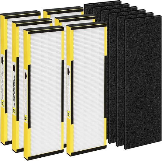 6 Packs FLT4825 H13 True HEPA Replacement Filter B Compatible by FCFMY