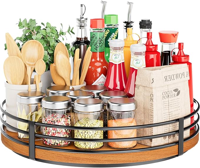 12" Lazy Susan Turntable Organizer by OVICAR