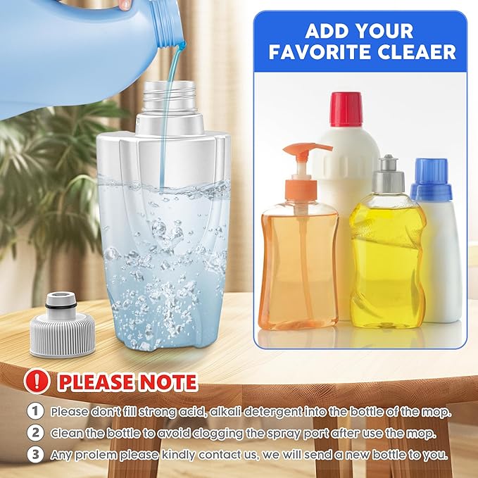 Spray Mop for Hardwood Floors Cleaning: Microfiber Wet Dry Floor Mops - Image 4