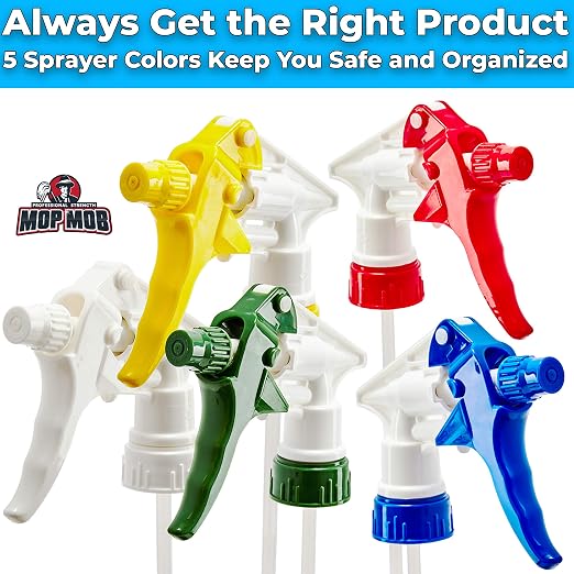 Leak-Free, Chemical Resistant Spray Head 5 Pk Industrial Spray Heads Only - Image 3