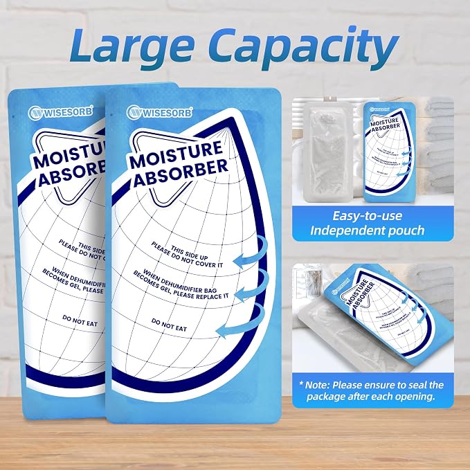 25 Gram Moisture Absorbers, 30 Packs Dehumidifier Bags - Image 7