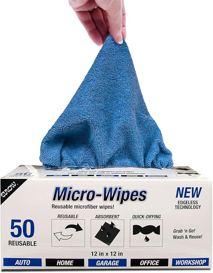 Eurow 200GSM Microfiber Cleaning and Drying Cloths - Image 2