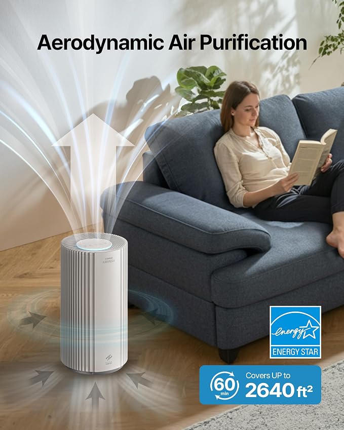 COWAY Air Purifiers for Large Room Whole Home Up to 2, 640 ft², True HEPA - Image 3