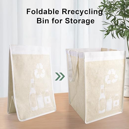Recycle Waste Bag for Kitchen Home- Indoor Recycling Bins Trash Sorting - Image 4