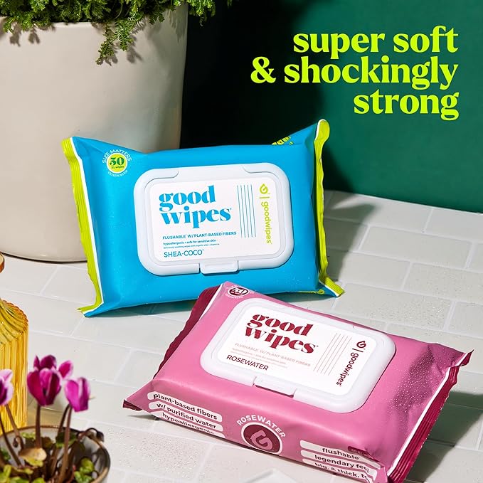 goodwipes Flushable Butt Wipes - Image 4
