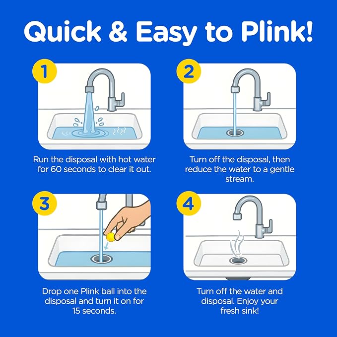 Compac Plink Garbage Disposal Cleaner and Deodorizer, Air Fresheners - Image 8