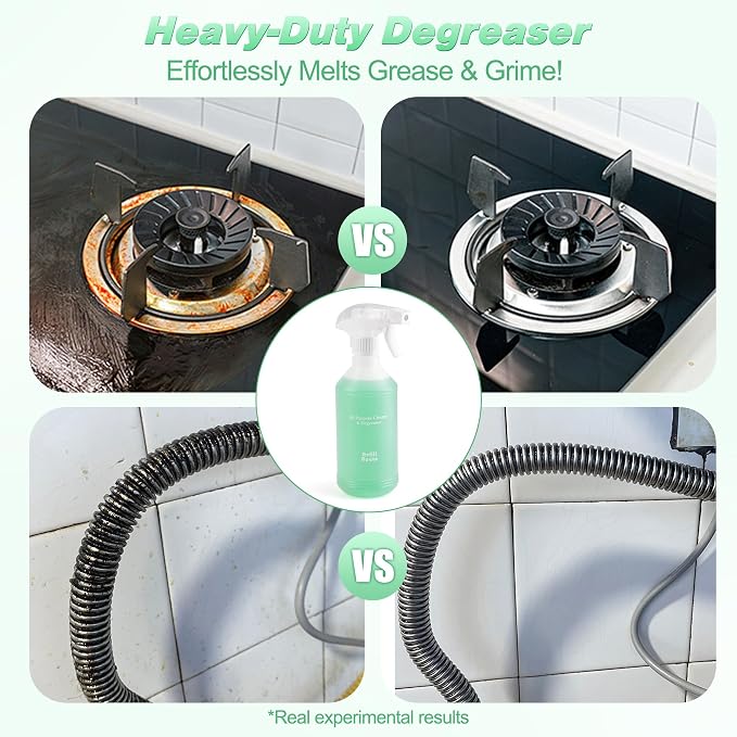 Kitchen Cleaner Spray, All Purpose Cleaner Kit, StoveTop Cleaner, Countertops - Image 2