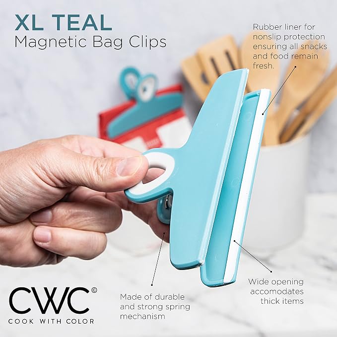 COOK WITH COLOR Bag Clips - Image 2
