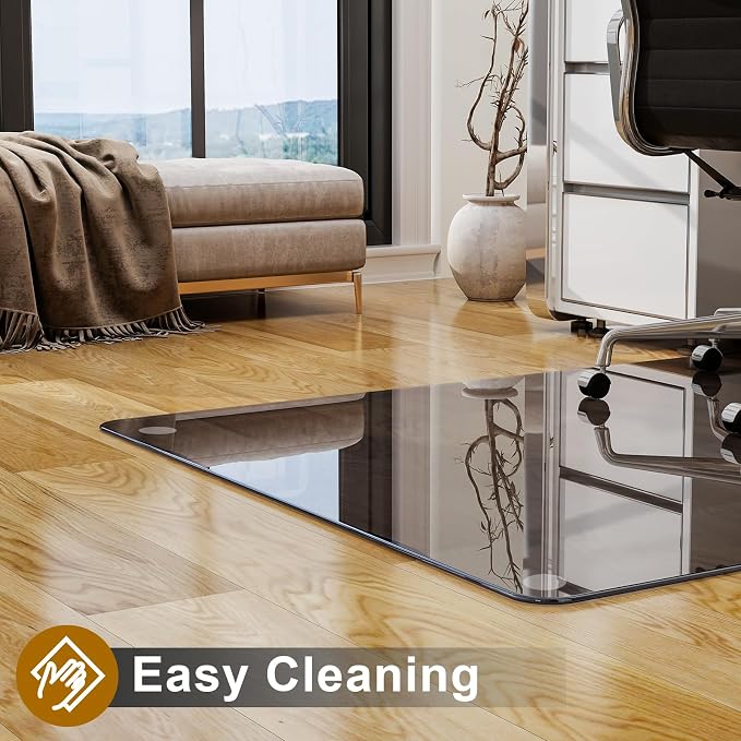 GLSLAND 46" × 55" Chair Mat – Durable Office Chair Mat on Carpet - Image 4