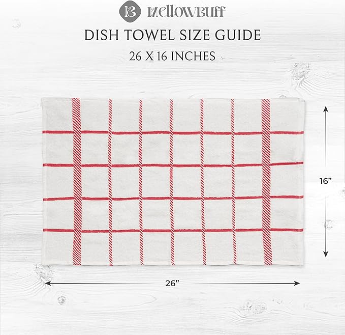 100% Cotton Kitchen Towels and dishcloths Sets, Super Soft & Absorbent - Image 4