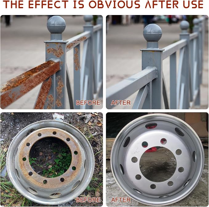 Water-Based Metallic Paint, Rust Removal Converter Metallic Paint, Rust Remover - Image 5
