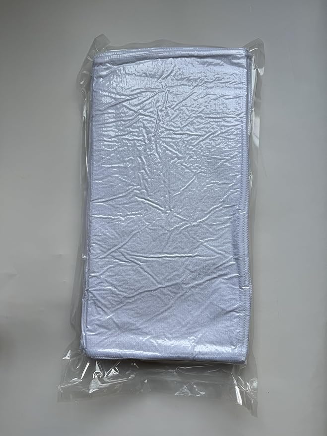 White Microfiber Cleaning Cloth 13"x13", Ultra Soft Absorbent Microfiber - Image 10