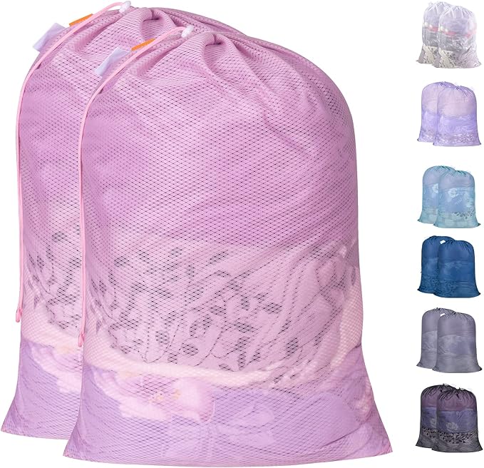 Polecasa Heavy Duty Large Mesh Laundry Bags by Polecasa