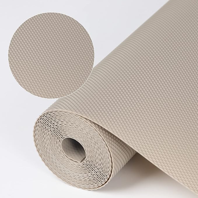 Kitchen Shelf Liner Drawer Liners, Non-Adhesive Refrigerator Liners Waterproof by HooTown