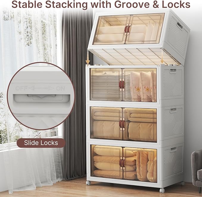 Extra Large Stackable Storage Bins - Image 5
