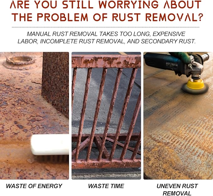Rust Renovator, Rust Remover for Metal, Rust Converter for Metal, Water-Based - Image 2