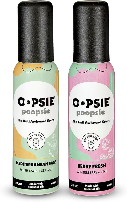 Oopsie Poopsie - Mediterranean Sage and Berry Fresh- Before & After You Go by OopsiePoopsie