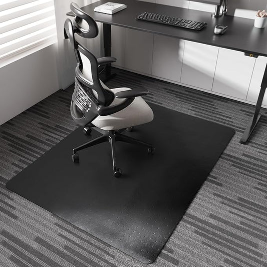 Chair Mat for Carpet, Non-Slip Office Vinyl Mat for Carpet by FUNMATHomeDecors