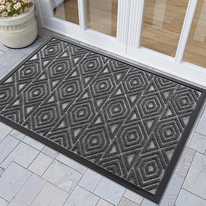 Yimobra Door Mat, Outdoor Indoor Entrance Welcome Mat, Heavy Entry Front Door - Image 7