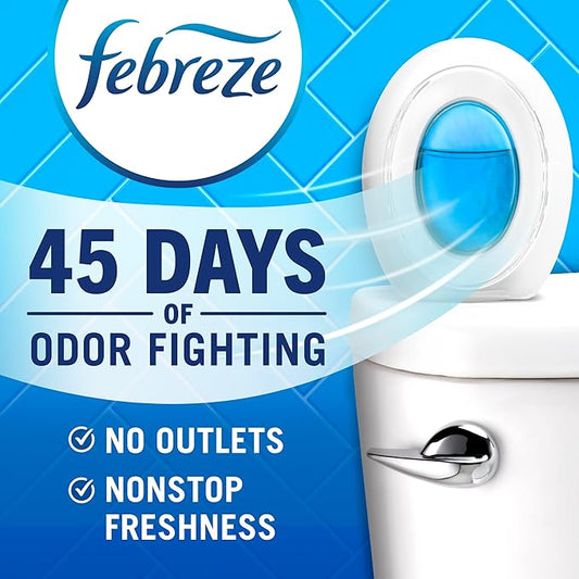 Febreze Bathroom Air Freshener, Odor-Fighting, Plug In Alternative, Air - Image 2