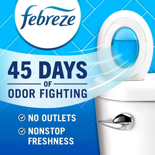 Febreze Bathroom Air Freshener, Odor-Fighting, Plug In Alternative, Air - Image 2