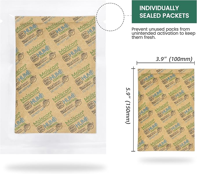 85% Two-Way Humidity Control Packs, 60 Gram 5 Pack - Image 3