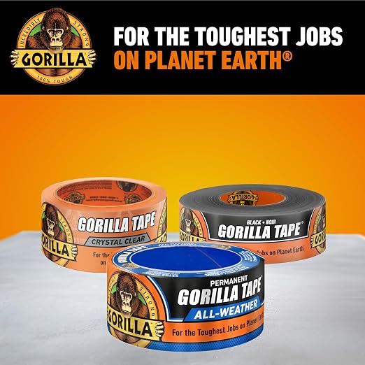 Gorilla All Weather Duct Tape, 1.88" x 25 yd - Image 9