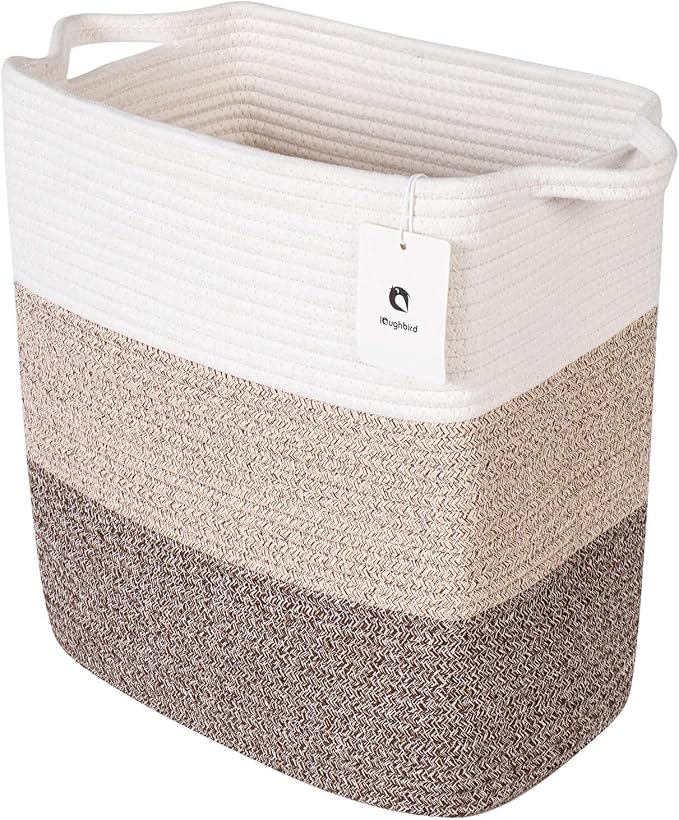 Medium and Large Woven Basket//With Handle, Used - Image 5