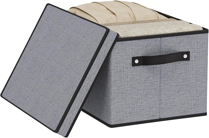 Clothing Storage Bins, Blanket Baskets by YheenLf