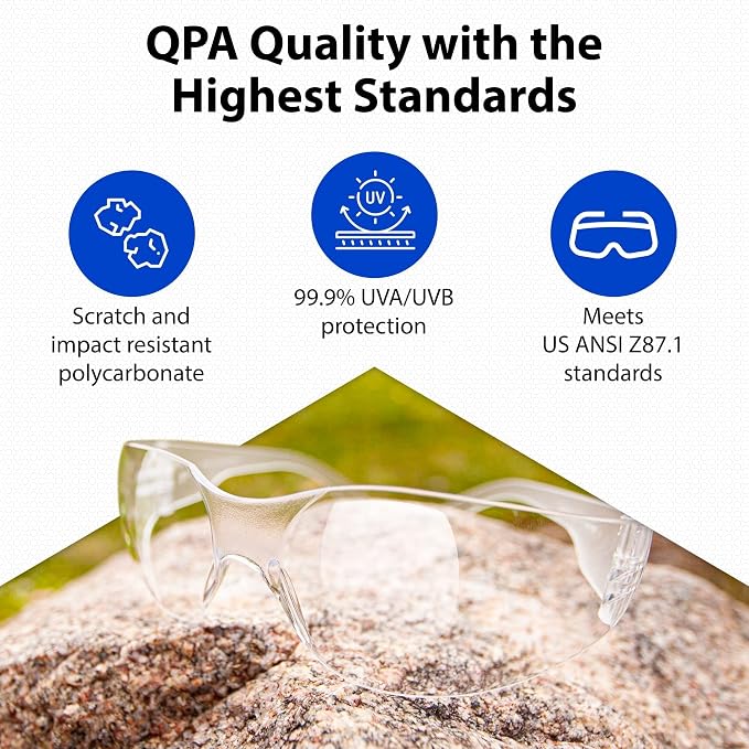 Quest Protective Apparel Safety Glasses - Image 2