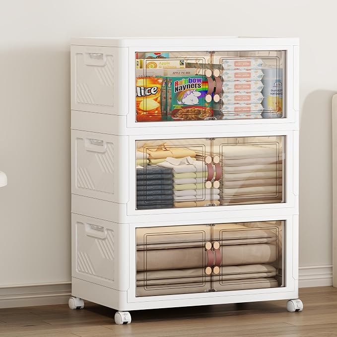 SAILUN 135QT Extra Large Collapsible Storage Bins by SAILUN