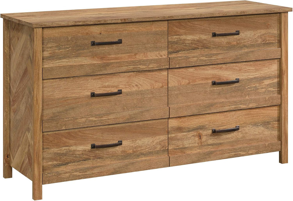 Sauder Cannery Bridge 6 Drawer Dresser Bedroom Dresser Chest of Drawers Woode...