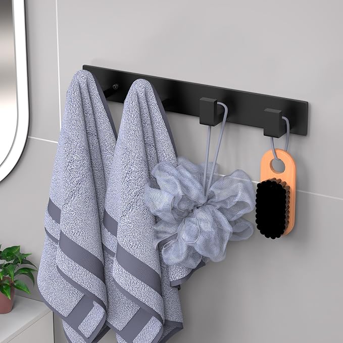 PMMASTO Coat Rack Wall Mount, Coat Hooks Wall Hooks - Image 4
