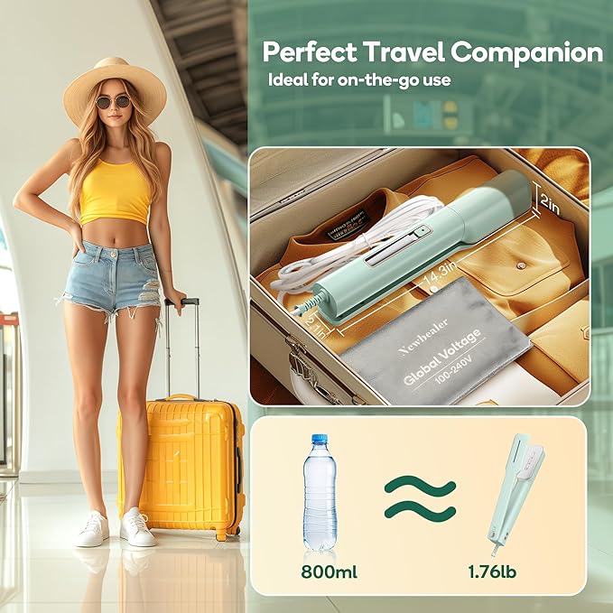 Newbealer 3in1 Clamp Travel Steam Iron - Image 3