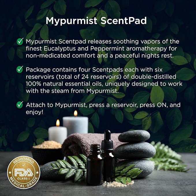 Mypurmist ScentPad Eucalyptus & Peppermint Vapor Pads - Image 4