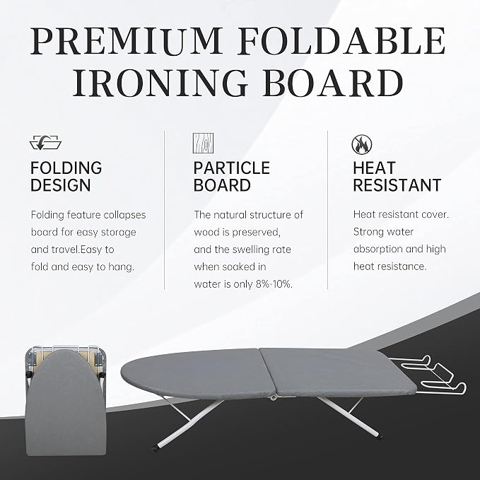Tabletop Ironing Board, Portable Iron Board - Image 2