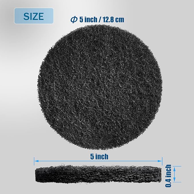 12-Pack Universal Stick-on Trash Can Odor Absorbing Filters, Thick Design - Image 4